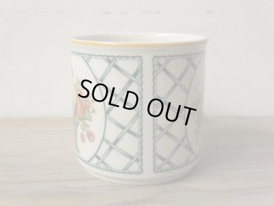 画像7: villeroy&Boch Basket ビレロイ＆ボッホ バスケット カップ＆ソーサー 2客セット 西ドイツ