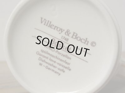 画像10: villeroy&Boch Basket ビレロイ＆ボッホ バスケット カップ＆ソーサー 2客セット 西ドイツ