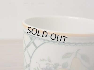 画像11: villeroy&Boch Basket ビレロイ＆ボッホ バスケット カップ＆ソーサー 2客セット 西ドイツ