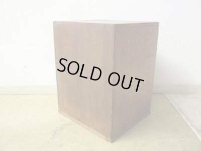 画像5: アンティーク 木目の美しい3杯引出し