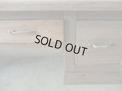 画像8: アンティーク 乾いた木質のローボード 文机