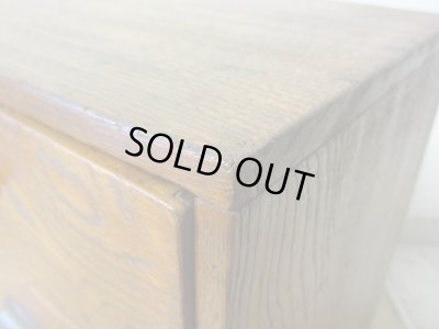 画像7: アンティーク 木目の美しい3杯引出し