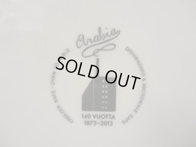 画像5: ARABIA アラビア 140周年記念プレート Leena レーナ 26cm