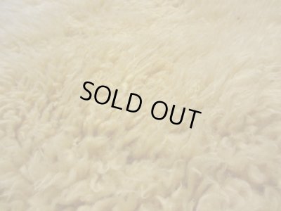 画像4: ヴィンテージ ムートンラグ ベージュ