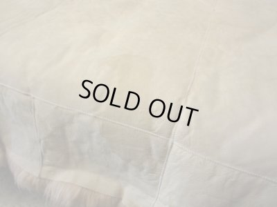 画像6: ヴィンテージ ムートンラグ ベージュ