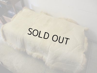 画像5: ヴィンテージ ムートンラグ ベージュ