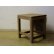 画像1: ヴィンテージ 枯れた木肌の図工椅子 スツール (3) (1)