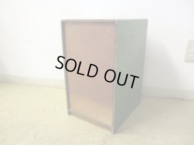 画像5: アンティーク 緑にペイントされたナラ材の6杯小引出し