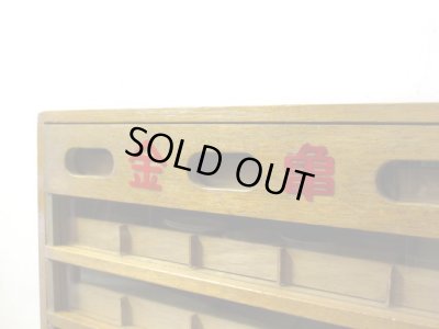 画像4: ヴィンテージ 手芸屋さんの糸ケース ショーケース