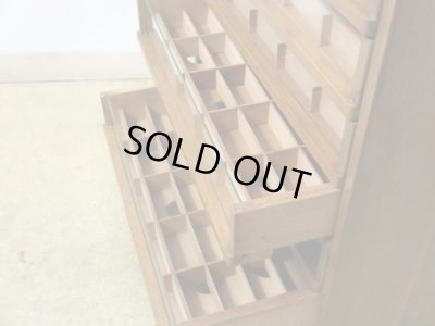 画像11: ヴィンテージ 手芸屋さんの糸ケース ショーケース