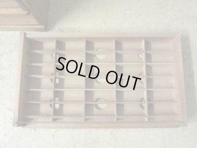 画像12: ヴィンテージ 手芸屋さんの糸ケース ショーケース