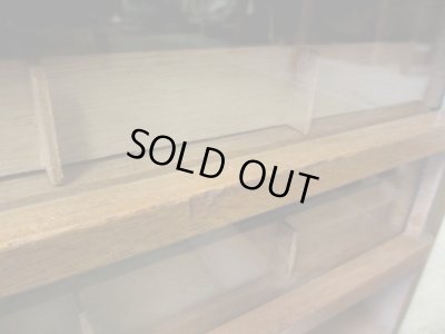 画像14: ヴィンテージ 手芸屋さんの糸ケース ショーケース