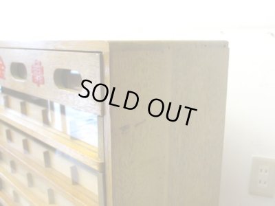 画像6: ヴィンテージ 手芸屋さんの糸ケース ショーケース