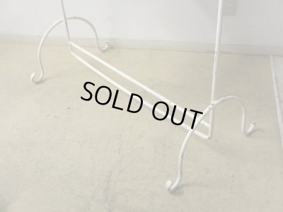 画像7: ヴィンテージ アイアン ハンガーラック