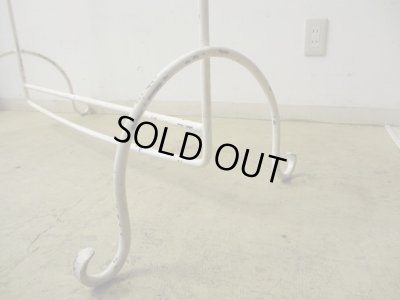 画像8: ヴィンテージ アイアン ハンガーラック