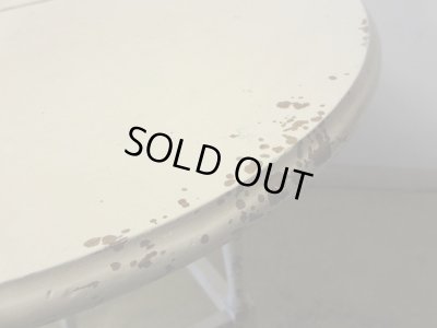 画像7: アンティーク 白く塗られたバタフライテーブル 