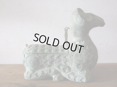 画像4: 青銅のヒツジ 青銅臥羊香薰 香炉