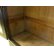 画像13: アンティーク 桜材 深い木味のガラス本箱 収納棚 (13)