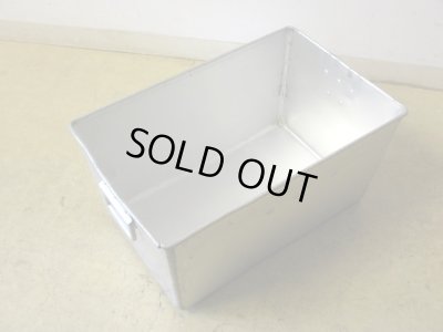 画像2: 昭和レトロ 給食用 アルミ箱