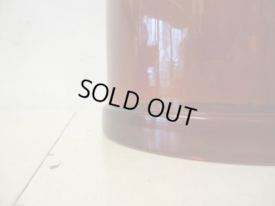 画像9: アンティーク 気泡入り アンバーのガラスドーム