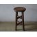 画像3: アンティーク ナラ材のスツール 丸椅子 (2) (3)
