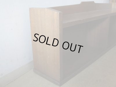 画像5: アンティーク ラワン無垢材の特大本立て 