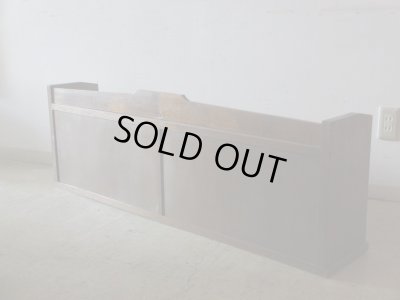 画像4: アンティーク ラワン無垢材の特大本立て 