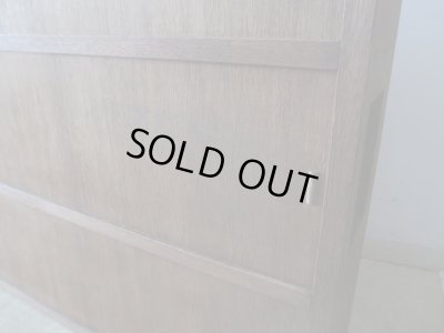 画像16: アンティーク 横長 ガラス戸棚 収納棚