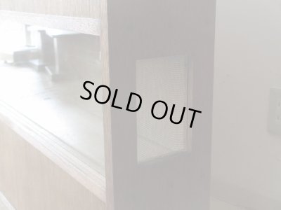 画像6: アンティーク 横長 ガラス戸棚 収納棚