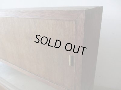 画像13: アンティーク 横長 ガラス戸棚 収納棚