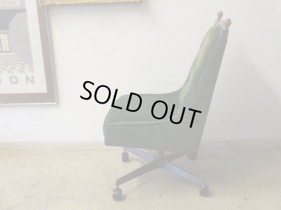 画像2: ヴィンテージ キャスター付 デスクチェア