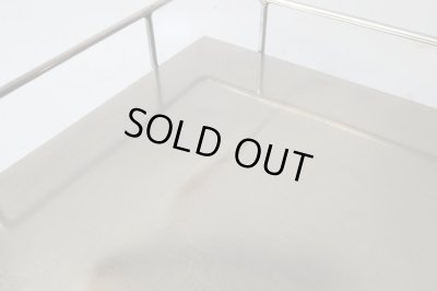 画像6: ヴィンテージ　ステンレスワゴン