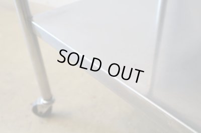 画像10: ヴィンテージ　ステンレスワゴン