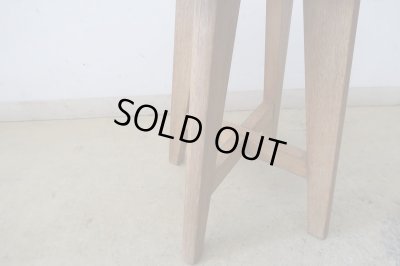 画像8: アンティーク 木味良い丸椅子 スツール (1)