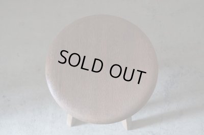 画像4: アンティーク 木味良い丸椅子 スツール (1)