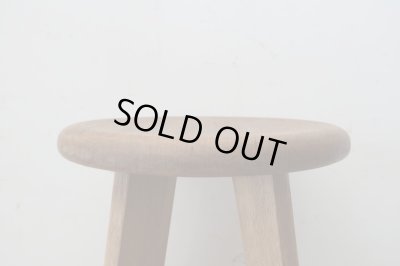 画像5: アンティーク 木味良い丸椅子 スツール (1)