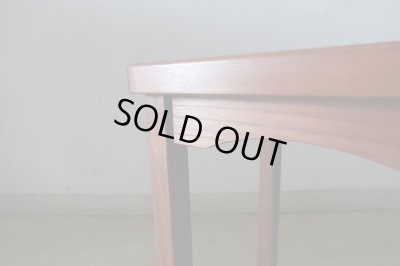 画像7: ヴィンテージ チーク材の小さな花台