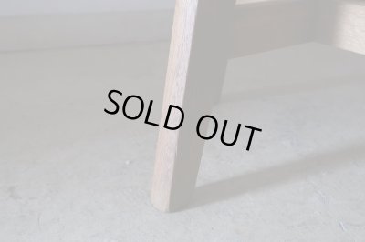 画像8: アンティーク 木味良い丸椅子 スツール (2)