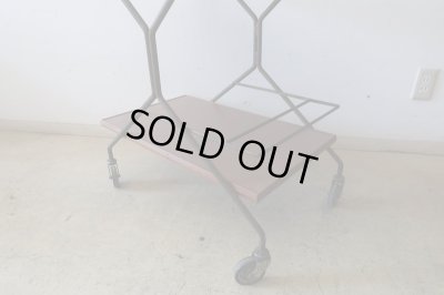 画像7: ヴィンテージ デコラトップのキッチンワゴン