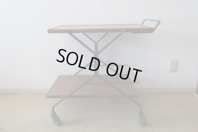 画像4: ヴィンテージ デコラトップのキッチンワゴン