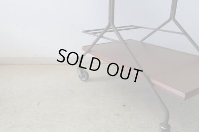 画像6: ヴィンテージ デコラトップのキッチンワゴン