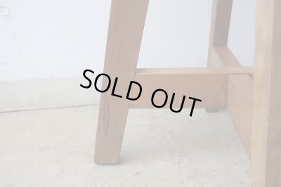 画像11: アンティーク 丸椅子 スツール (2)