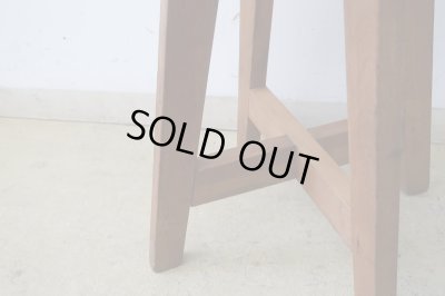 画像9: アンティーク 丸椅子 スツール (1)