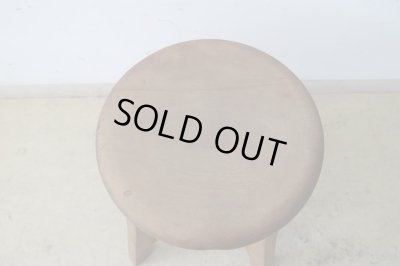 画像4: アンティーク 丸椅子 スツール (1)