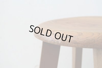 画像5: アンティーク 丸椅子 スツール (2)