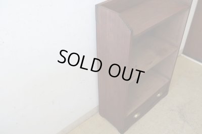 画像3: アンティーク ラワン材の収納棚