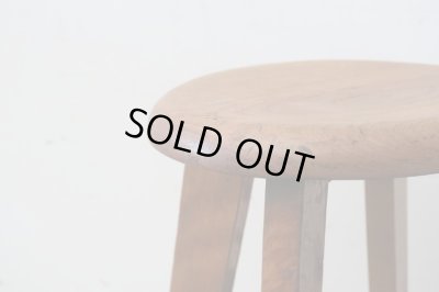 画像6: アンティーク 丸椅子 スツール (2)