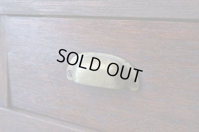 画像9: アンティーク ラワン材の収納棚