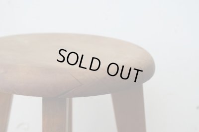 画像6: アンティーク 丸椅子 スツール (1)