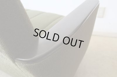 画像15: ヴィンテージ グリーンの三人掛けソファ 3P